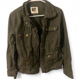 Kut from the Kloth Green Jacket